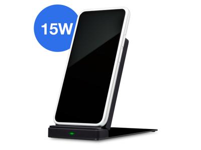 Mobilize Mobilize Wireless Fast Charger Foldable 5W/7.5W/10W/15W PU Leather Black