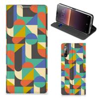 Sony Xperia L4 | Hoesje met Magneet | Funky Retro