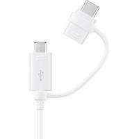 Samsung Mobiele telefoon Kabel [1x USB - 1x Micro-USB, USB-C stekker] 1.50 m USB, Micro-USB, USB-C