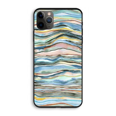 Watercolor Agate: iPhone 11 Pro Biologisch afbreekbaar hoesje