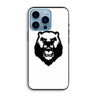 Angry Bear (white): iPhone 13 Pro Biologisch afbreekbaar hoesje