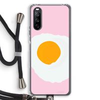 Sunny side up: Sony Sony Xperia 10 III Transparant Hoesje met koord