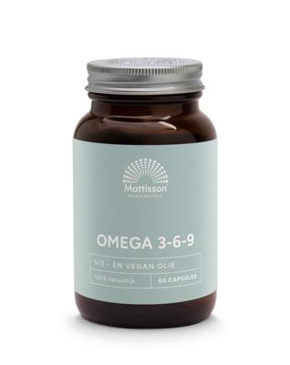 Mattisson Omega 3 6 9 vis teunisbloem lijnzaad