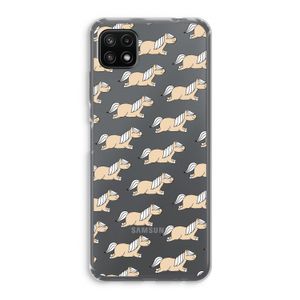 Ponys: Samsung Galaxy A22 5G Transparant Hoesje