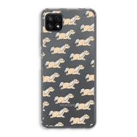 Ponys: Samsung Galaxy A22 5G Transparant Hoesje