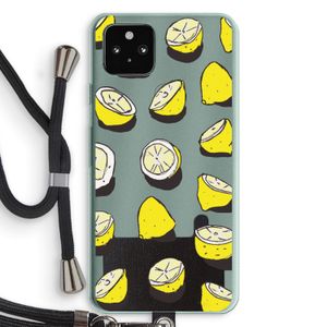When Life Gives You Lemons...: Pixel 5a 5G Transparant Hoesje met koord