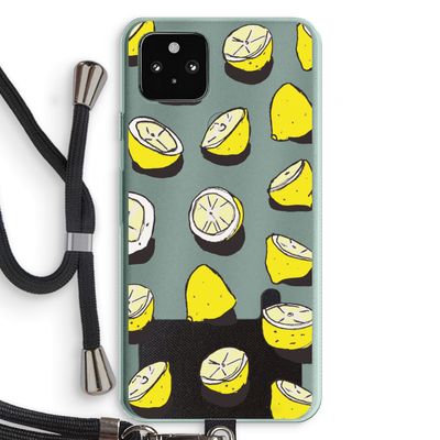 When Life Gives You Lemons...: Pixel 5a 5G Transparant Hoesje met koord