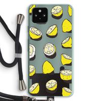 When Life Gives You Lemons...: Pixel 5a 5G Transparant Hoesje met koord