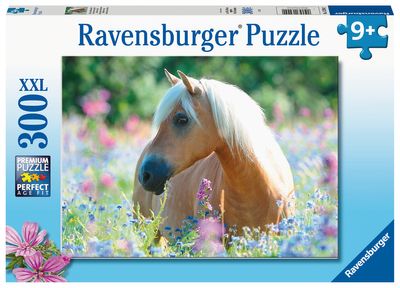 Ravensburger puzzel paard in bloemenzee 300 stukjes