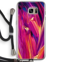 Phoenix: Samsung Galaxy S7 Edge Transparant Hoesje met koord
