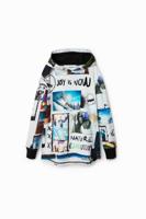 T-shirt met fotografische print - WHITE - 3/4