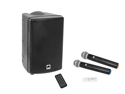 OMNITRONIC Set WAMS-08BT MK2 Wireless PA System + UWM-2HH USB Wireless Mic Set