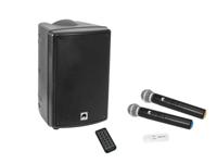 OMNITRONIC Set WAMS-08BT MK2 Wireless PA System + UWM-2HH USB Wireless Mic Set