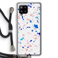 Terrazzo N°6: Samsung Galaxy A42 5G Transparant Hoesje met koord