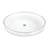 iDesign - Lazy Susan Draaiplateau, 22.9 cm, Kunststof, Transparant - i