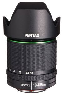 Pentax smc DA 18-135mm f/3.5-5.6 ED AL [IF] DC WR Zwart