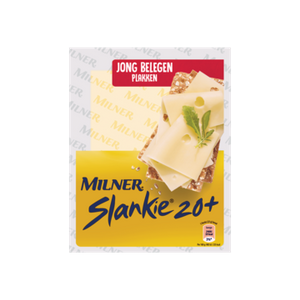 Milner Slankie Jong Belegen Kaas 20+ Plakken 175 g bij Jumbo