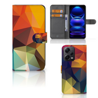 Xiaomi Poco X5 Pro | Note 12 Pro 5G Book Case Polygon Color