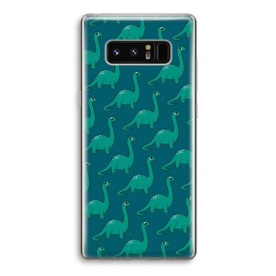 Diplodocus: Samsung Galaxy Note 8 Transparant Hoesje