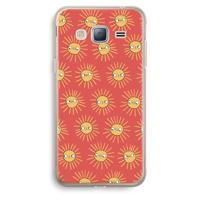 Zon: Samsung Galaxy J3 (2016) Transparant Hoesje