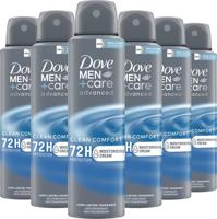 Dove Dove Men + Care Clean Comfort Deodorant Spray Voordeelverpakking - 6x150 ml