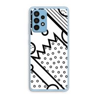 Pop Art #4: Samsung Galaxy A52 Transparant Hoesje