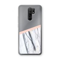 A touch of peach: Xiaomi Redmi 9 Transparant Hoesje