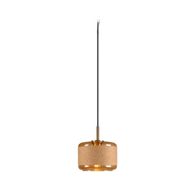 SLV HanglampPantilo Rope 19 amber glas - Ø 18,5cm - 1007597