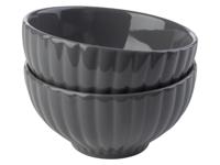 LIVARNO home Servies 2-delig (Kommen, Grijs)