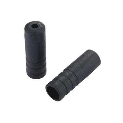 JAGWIRE End caps open - 4mm shift - plastic (100pcs) - black