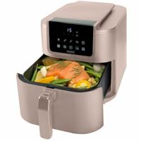 Airfryer Bourgini 184177 BEIGE Zwart 8 L