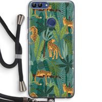 Luipaard 2: Huawei P Smart (2018) Transparant Hoesje met koord