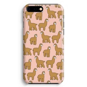 Alpacas: iPhone 8 Plus Volledig Geprint Hoesje