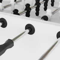 VidaXL Voetbaltafel lagers voor 5 x 5 x 2.8 cm staf 10 pcs zwart