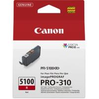 Canon PFI-5100 R inktcartridge 1 stuk(s) Origineel Rood