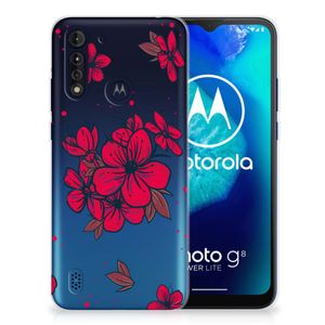 Motorola Moto G8 Power Lite TPU Case Blossom Red