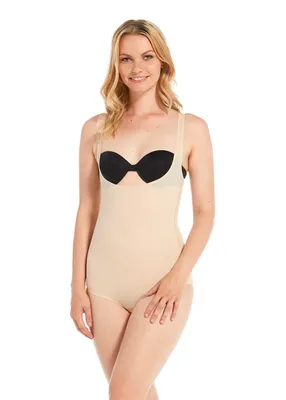 Magic sterk corrigerende naadloze body - Bodybriefer - Correctie Shapewear body zwart