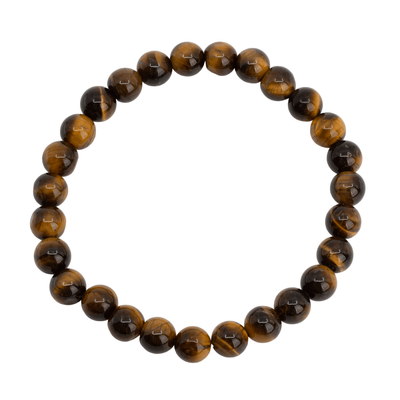 Edelsteen Armband Heren Groot Tijgeroog (8mm, 21 cm) Edelsteen Armband Heren Groot Tijgeroog (8mm, 21 cm)