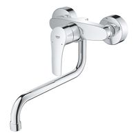 GROHE Eurosmart Keukenkraan - chroom 32224003 - thumbnail