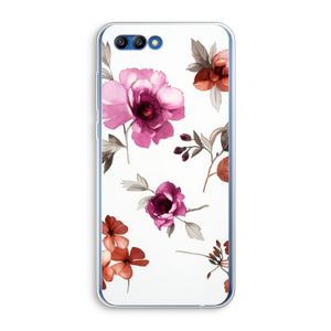 Geschilderde bloemen: Honor 10 Transparant Hoesje