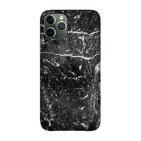 Zwart marmer: Volledig geprint iPhone 11 Pro Hoesje