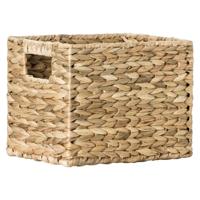 Leen Bakker - Mand Jaap - Naturel - 25x20x20 Cm - Waterhyacint - Bruin