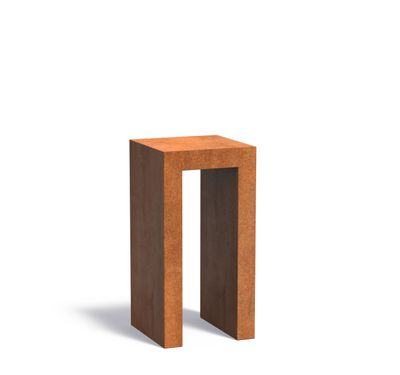 U-Sokkel Cortenstaal 50x50x100cm
