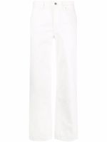 Jil Sander pantalon à coupe droite - Blanc