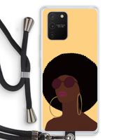 Golden hour: Samsung Galaxy S10 Lite Transparant Hoesje met koord