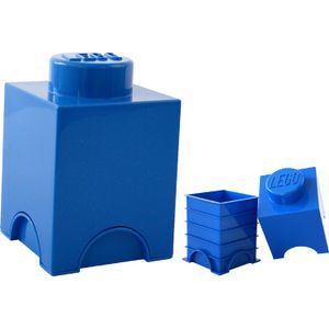 Room Copenhagen LEGO Storage Brick 1 Blauw opbergdoos