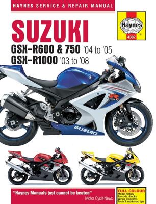 Suzuki GSX-R600/750 (04 - 05) GSX-R1000 (03 - 08) 4382
