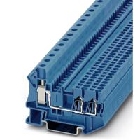 Phoenix Contact 3033142 Doorgangsserieklem 10.3 mm Schroeven Blauw 50 stuk(s)