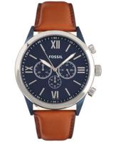 Horlogeband Fossil BQ2152 Leder Bruin 26mm