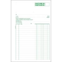 Exacompta factuurboek, ft 21 x 13,5 cm, tweetalig, dupli (50 x 2 vel)